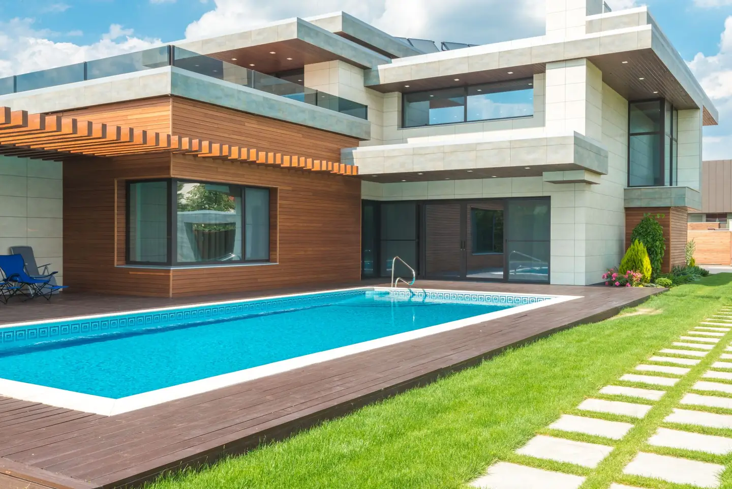 Swimming pool built in Como, NSW